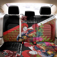 Aotearoa Toitu Te Tiriti Back Car Seat Cover Waitangi-Honour The Treaty NZ Tuatara and Plants