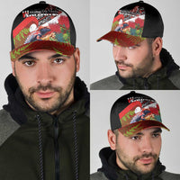 Aotearoa Toitu Te Tiriti Classic Cap Waitangi-Honour The Treaty NZ Tuatara and Plants