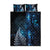 New Zealand Matariki Quilt Bed Set The Tribal Maori Face and Silver Fern