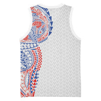 Hawaiian Traditional Tattoos Basketball Jersey Kakau Tribal Tropical Plant Motif Hawaii Flag Color Inspired