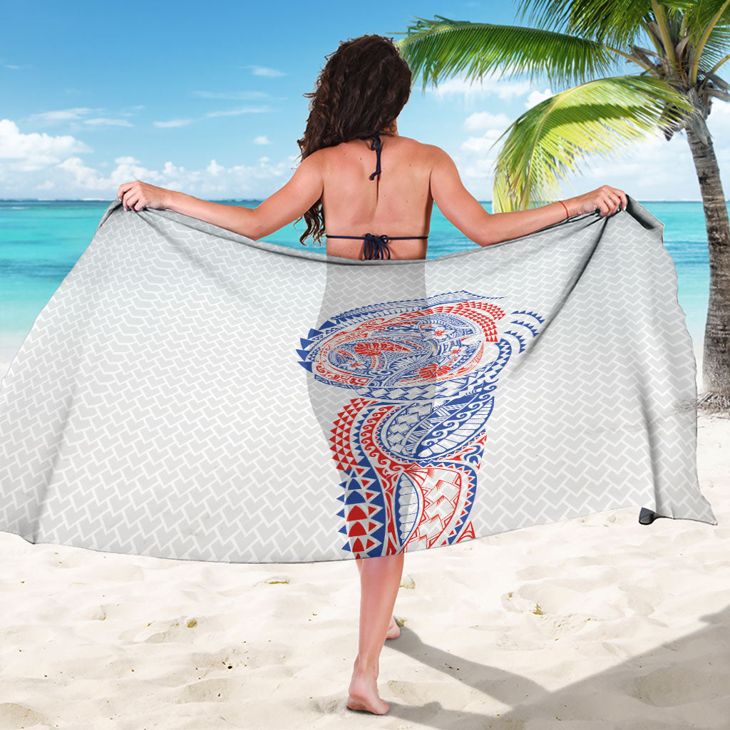 Hawaiian Traditional Tattoos Sarong Kakau Tribal Tropical Plant Motif Hawaii Flag Color Inspired
