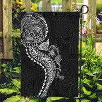 Hawaiian Kakau Tribal Sea Animals Tattoos Garden Flag Black Color LT03 Garden Flag Black - Polynesian Pride