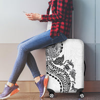 Hawaiian Kakau Tribal Sea Animals Tattoos Luggage Cover White Color LT03 - Polynesian Pride