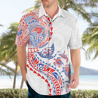 Hawaiian Kakau Tribal Sea Animals Tattoos Hawaiian Shirt Hawaii Flag Color Inspired