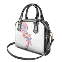 Hawaiian Kakau Tribal Sea Animals Tattoos Shoulder Handbag Hawaii Flag Color Inspired