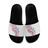 Hawaiian Kakau Tribal Sea Animals Tattoos Slide Sandals Hawaii Flag Color Inspired