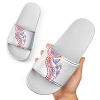Hawaiian Kakau Tribal Sea Animals Tattoos Slide Sandals Hawaii Flag Color Inspired
