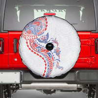 Hawaiian Kakau Tribal Sea Animals Tattoos Spare Tire Cover Hawaii Flag Color Inspired