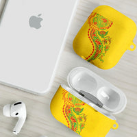 Hawaiian Kakau Tribal Sea Animals Tattoos AirPods Case Kanaka Maoli Flag Color Inspired