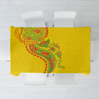 Hawaiian Kakau Tribal Sea Animals Tattoos Tablecloth Kanaka Maoli Flag Color Inspired
