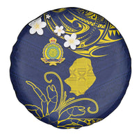 Niue Independence Day Spare Tire Cover Hiapo Pattern Fiti Pua and Uga LT03 - Polynesian Pride