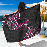 Traditional Art Hawaiian Kakau Tattoos Sarong Pink Color - Polynesian Pride