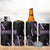 Traditional Art Hawaiian Kakau Tattoos 4 in 1 Can Cooler Tumbler Purple Color - Polynesian Pride