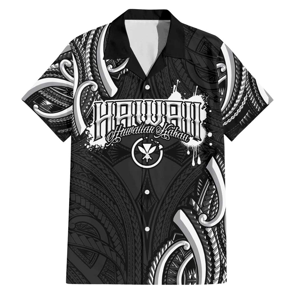 Traditional Art Hawaiian Kakau Tattoos Family Matching Mermaid Dress and Hawaiian Shirt White - Polynesian Pride