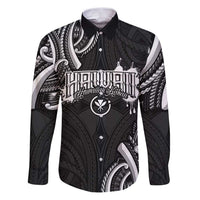 Traditional Art Hawaiian Kakau Tattoos Family Matching Puletasi and Hawaiian Shirt White - Polynesian Pride