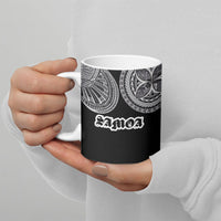 Samoa Traditional Tattoo Ceramic Mug Tribal Tatau Pattern