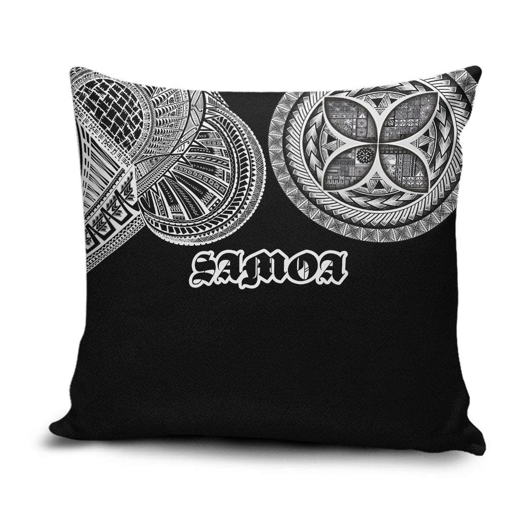 Samoa Traditional Tattoo Pillow Cover Tribal Tatau Pattern