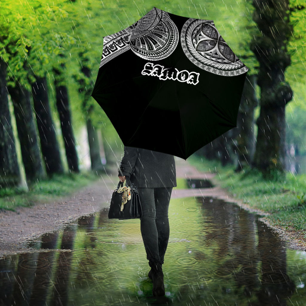 Samoa Traditional Tattoo Umbrella Tribal Tatau Pattern
