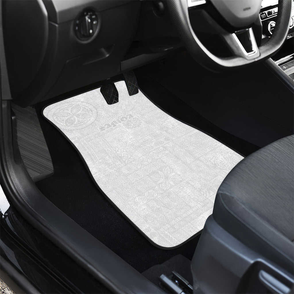 Samoa Lotu Tamaiti Car Mats Tribal Tatau with Siapo Pattern