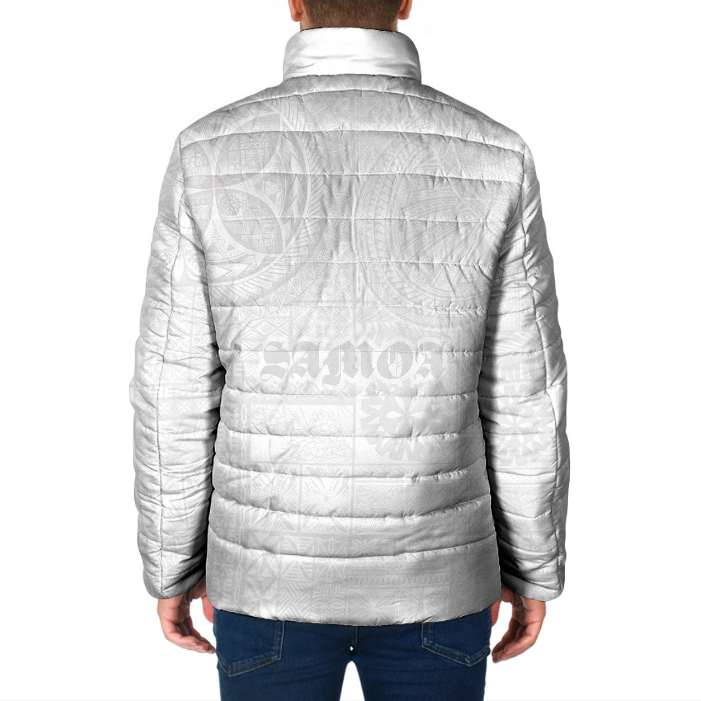 Samoa Lotu Tamaiti Padded Jacket Tribal Tatau with Siapo Pattern