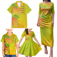 Hawaiian Mango Family Matching Puletasi and Hawaiian Shirt Polynesian Art Pattern and Kakau Tattoo LT03 - Polynesian Pride