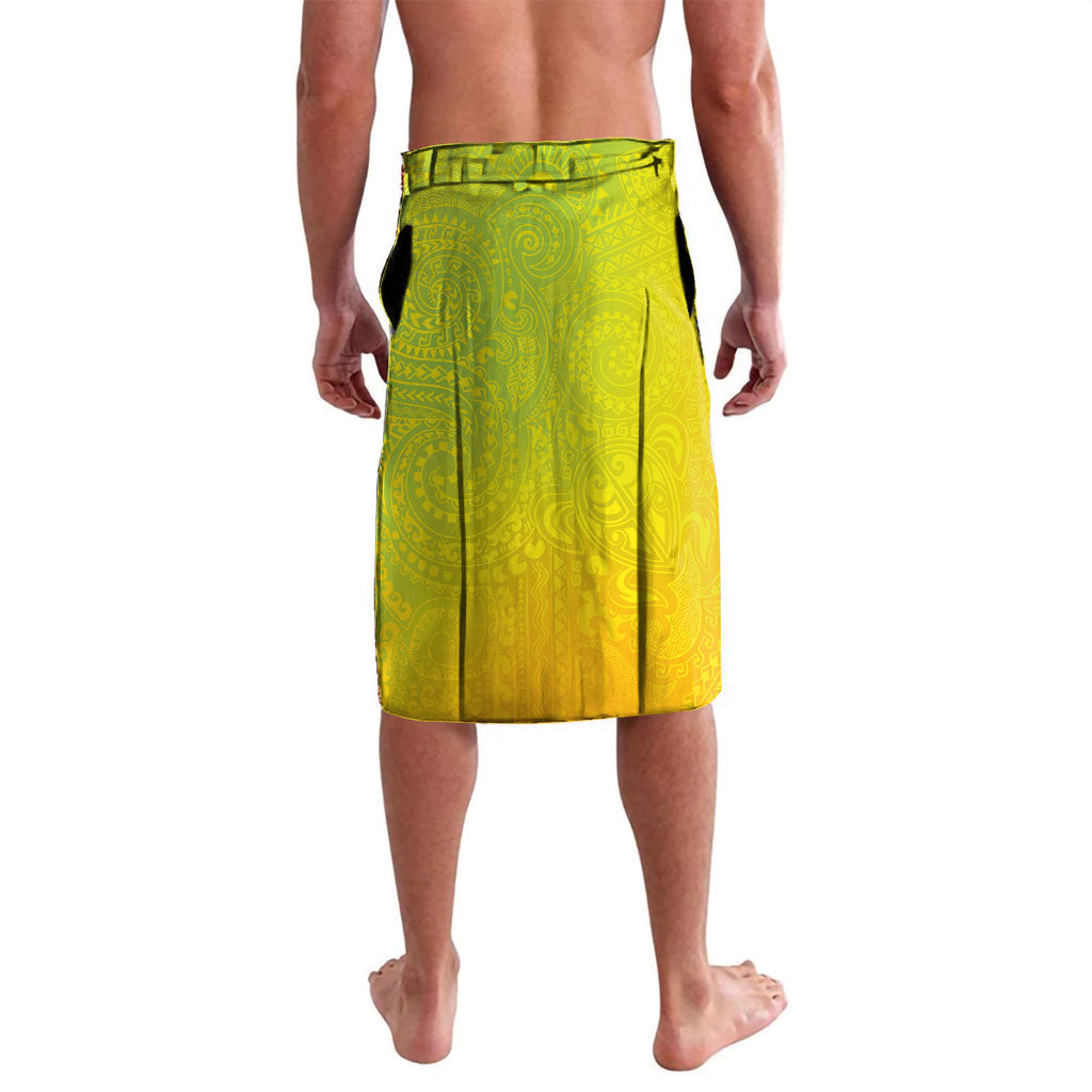 Hawaiian Mango Lavalava Polynesian Art Pattern and Kakau Tattoo