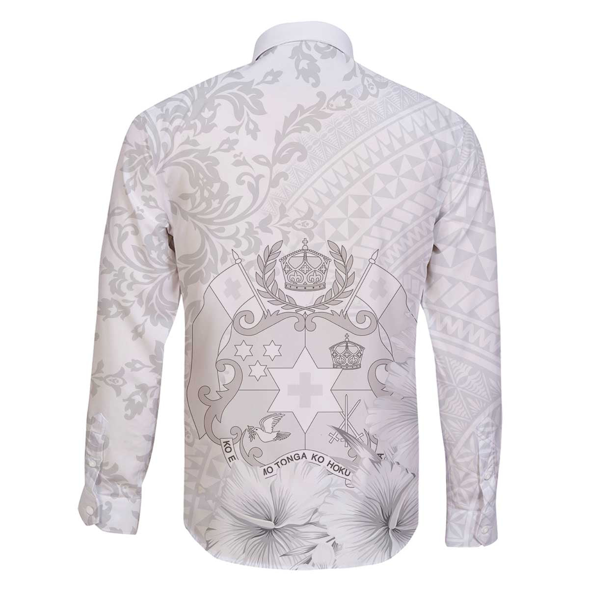 Tonga Faka Sepitema Family Matching Puletasi and Hawaiian Shirt Ngatu and Floral Pattern with Blooming Hibiscus