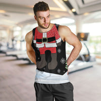 Polynesian Santa Claus Costume Funny Men Tank Top LT03 Multicolor - Polynesian Pride