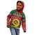 Personalised Vanuatu Christmas Kid Hoodie Pig Tusk Beautiful Merry Xmas Snowflake LT03 - Polynesian Pride