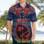 Guam Christmas Hawaiian Shirt Chamorro Guam Tattoos Beautiful Merry Xmas Snowflake LT03 - Polynesian Pride
