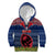 Guam Christmas Kid Hoodie Chamorro Guam Tattoos Beautiful Merry Xmas Snowflake LT03 - Polynesian Pride