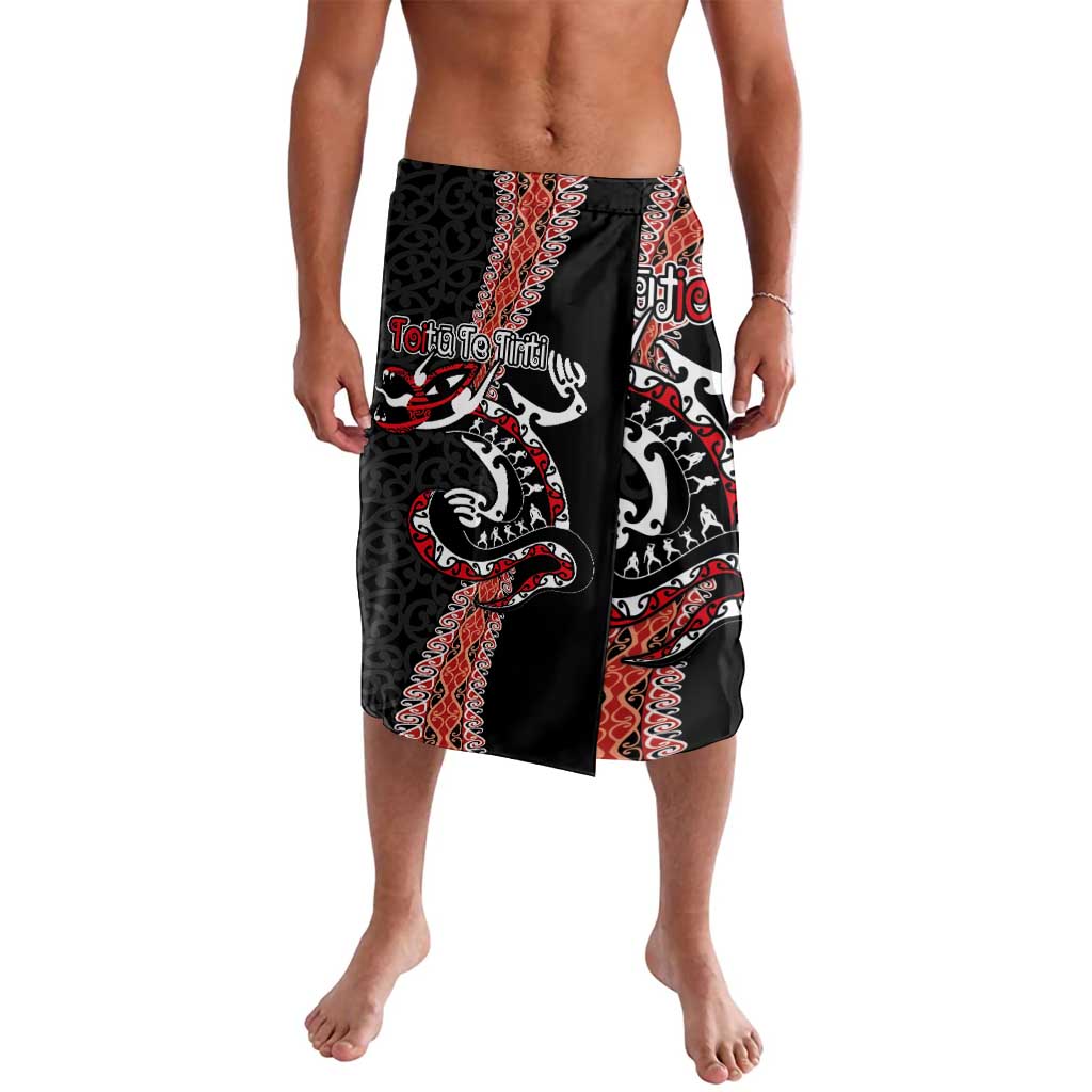 Aotearoa Toitu Te Tiriti Lavalava Maori Taniwha Haka - Honour the Treaty LT03