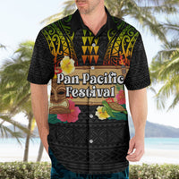 Hawaii Pan-Pacific Festival Hawaiian Shirt Hawaiian Elements and Polynesian Tattoo
