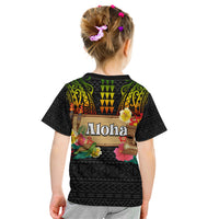 Hawaii Pan-Pacific Festival Kid T Shirt Hawaiian Elements and Polynesian Tattoo