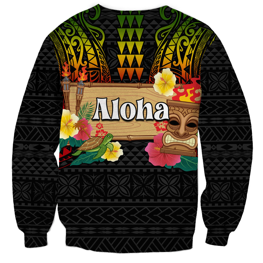Hawaiian Elements and Polynesian Tattoo Sweatshirt LT03 - Polynesian Pride