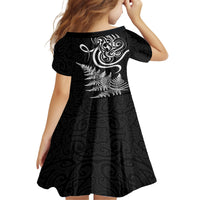 New Zealand Octopus Tattoo and Fern Family Matching Tank Maxi Dress and Hawaiian Shirt Maori Pattern