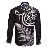 New Zealand Octopus Tattoo and Fern Family Matching Tank Maxi Dress and Hawaiian Shirt Maori Pattern