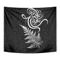 New Zealand Octopus Tattoo and Fern Tapestry Maori Pattern LT03 - Polynesian Pride