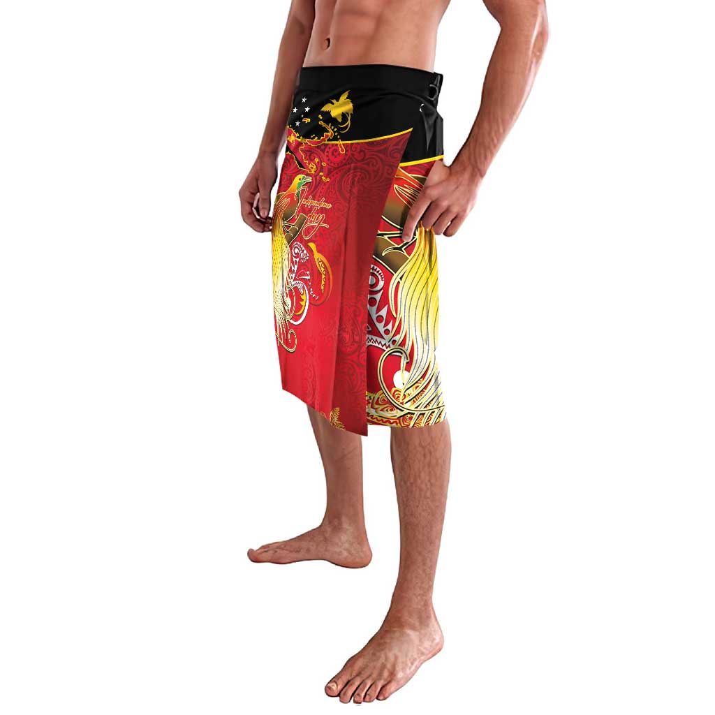 Papua New Guinea Independence Day Lavalava Happy Anniversary 50th Bird-of-paradise Melanesian Tattoos - Polynesian Pride