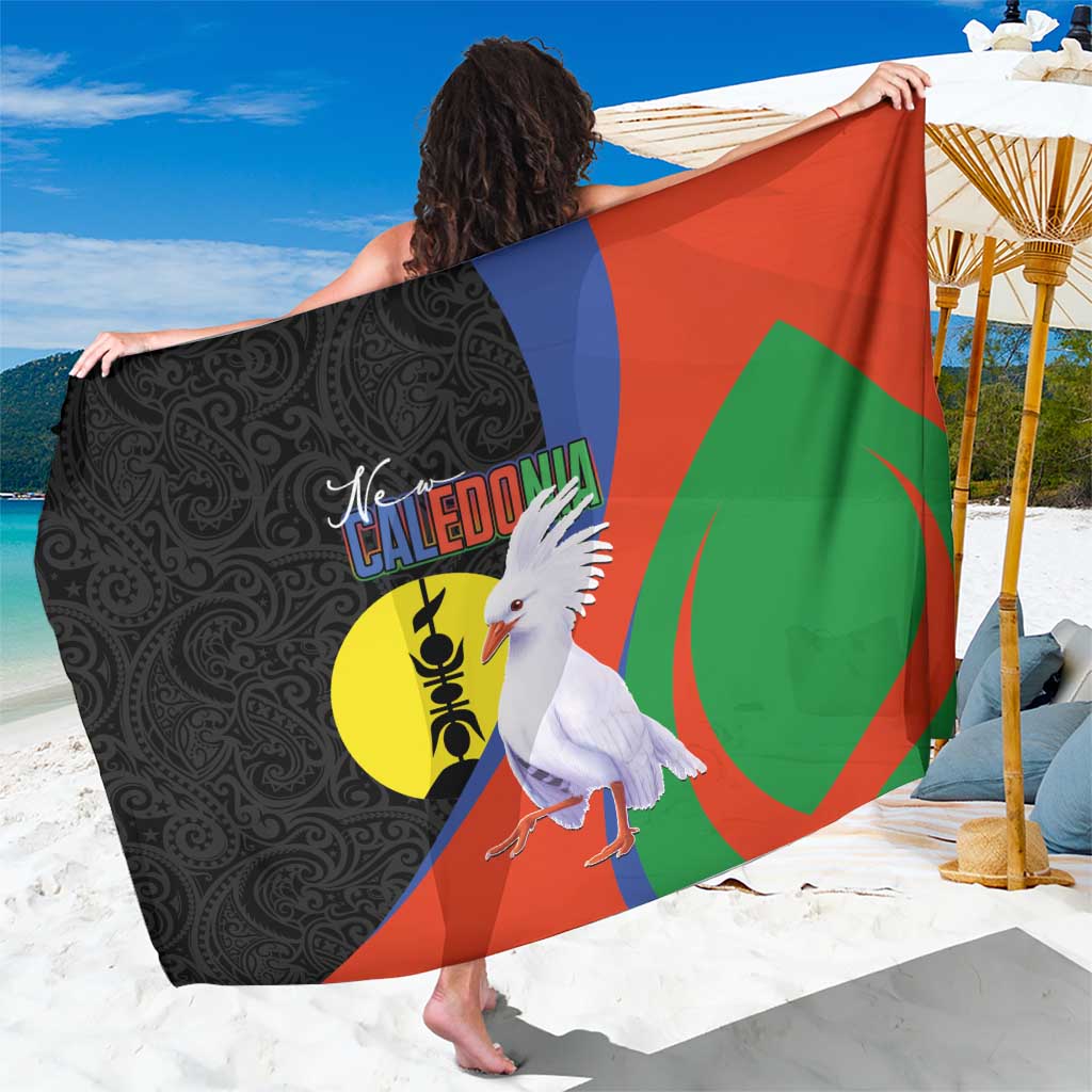 New Caledonia Sarong Kagu Bird and The Seal with Melanesian Culture - Polynesian Pride