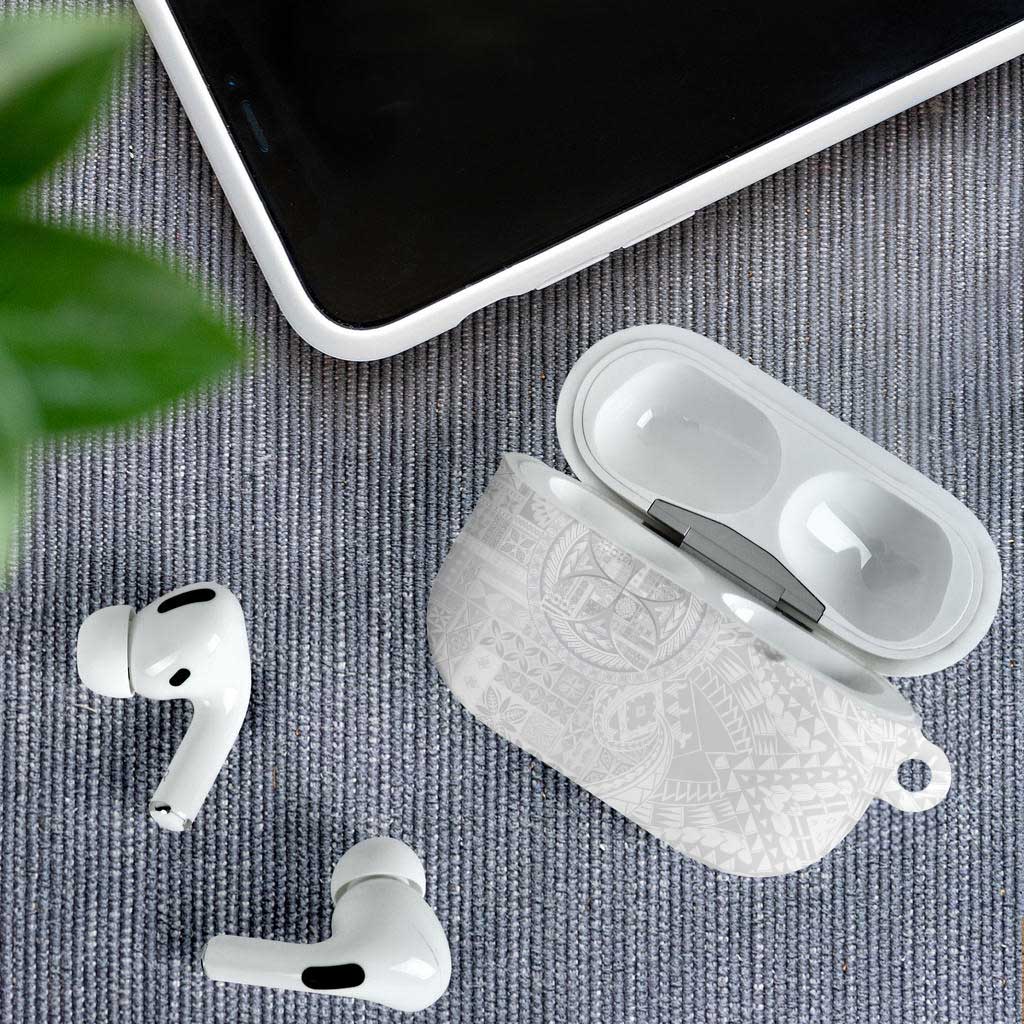 Samoan Culture-Lotu Tamaiti AirPods Case Siapo and Polynesian Art Tattoos LT03 - Polynesian Pride