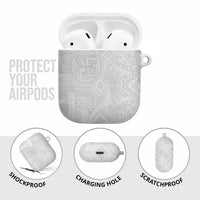 Samoan Culture-Lotu Tamaiti AirPods Case Siapo and Polynesian Art Tattoos LT03 - Polynesian Pride
