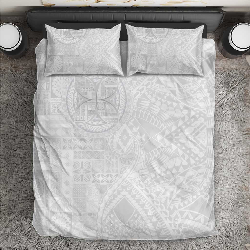 Samoan Culture-Lotu Tamaiti Bedding Set Siapo and Polynesian Art Tattoos - Polynesian Pride