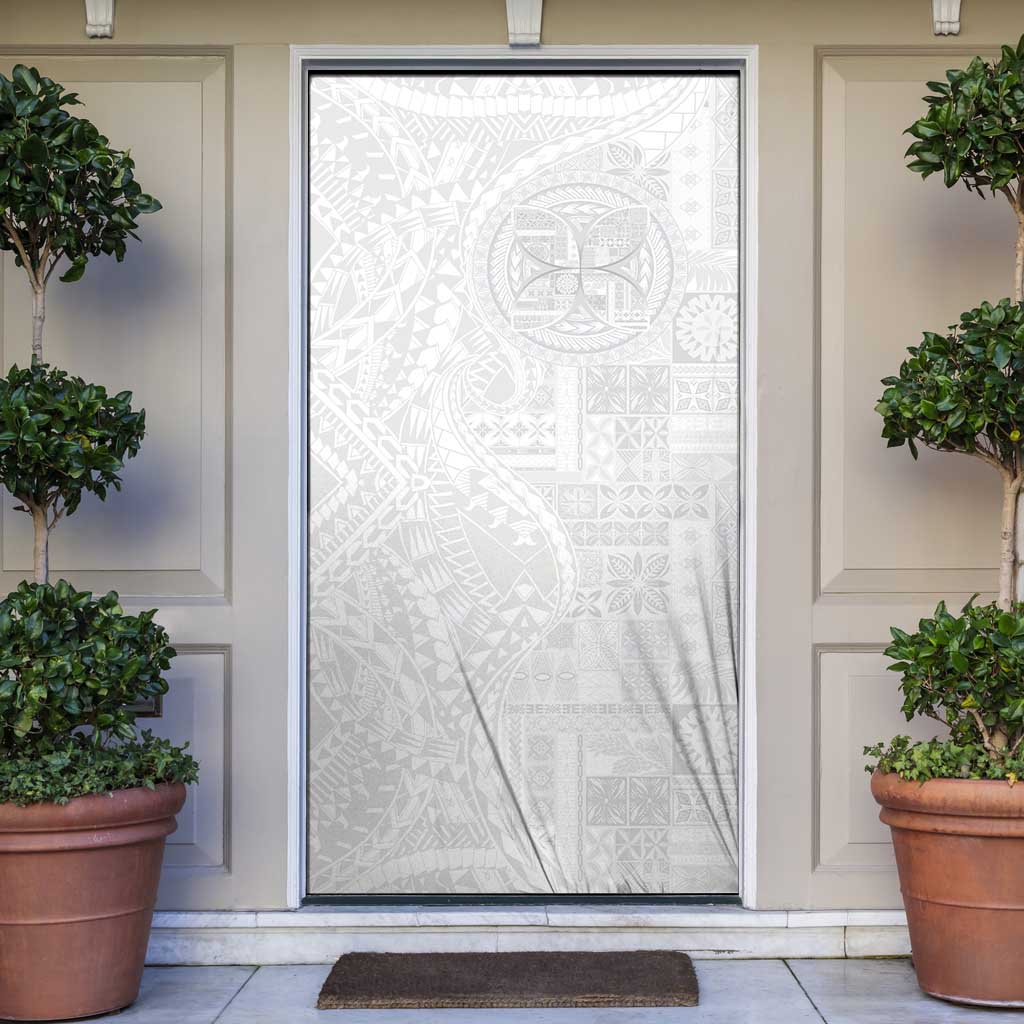 Samoan Culture-Lotu Tamaiti Door Cover Siapo and Polynesian Art Tattoos - Polynesian Pride