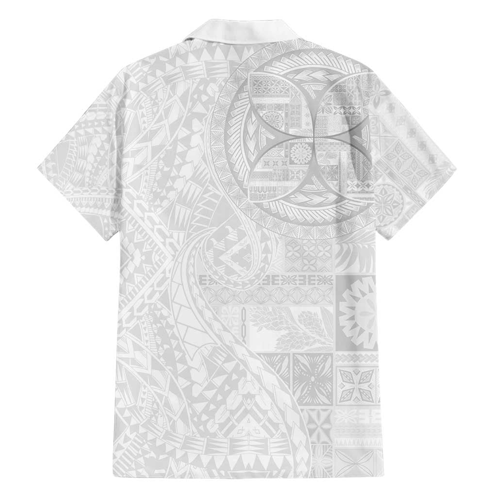 Samoan Culture-Lotu Tamaiti Family Matching Puletasi and Hawaiian Shirt Siapo and Polynesian Art Tattoos LT03 - Polynesian Pride