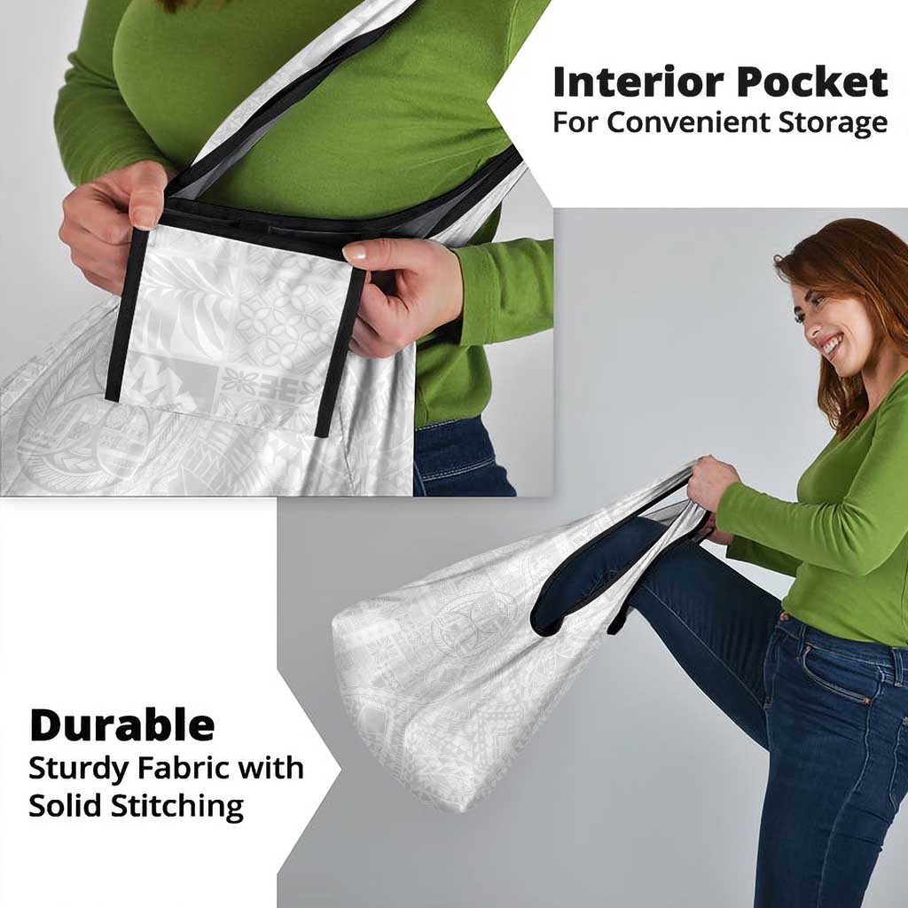 Samoan Culture-Lotu Tamaiti Grocery Bag Siapo and Polynesian Art Tattoos - Polynesian Pride