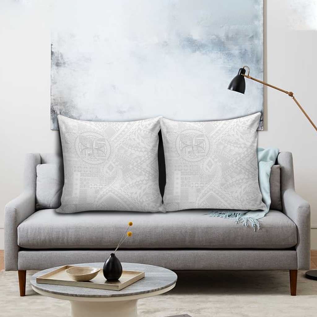 Samoan Culture-Lotu Tamaiti Pillow Cover Siapo and Polynesian Art Tattoos - Polynesian Pride