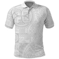 Samoan Culture-Lotu Tamaiti Polo Shirt Siapo and Polynesian Art Tattoos - Polynesian Pride