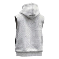 Samoan Culture-Lotu Tamaiti Sleeveless Hoodie Siapo and Polynesian Art Tattoos - Polynesian Pride