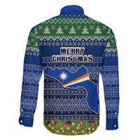 marshall-islands-christmas-family-matching-summer-maxi-dress-and-hawaiian-shirt-coat-of-arms-and-map-beautiful-merry-xmas-snowflake